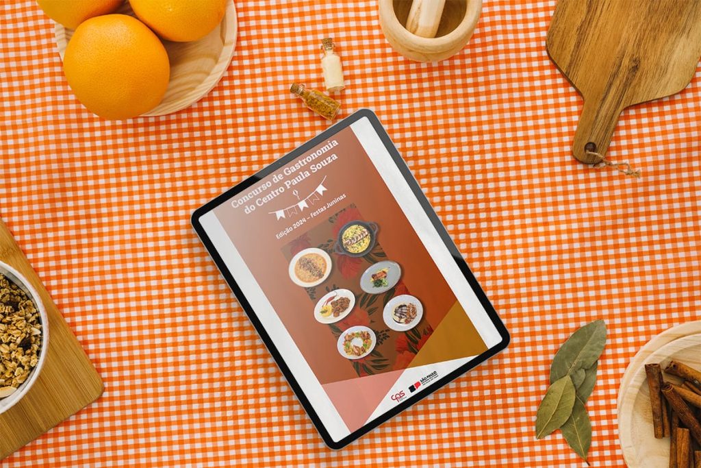 Centro Paula Souza publica e-book com receitas finalistas de Concurso de Gastronomia
