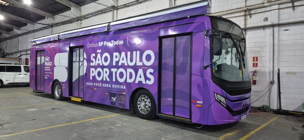 Ônibus SP Por Todas chega a São José do Rio Preto com atendimento e prevenção à violência