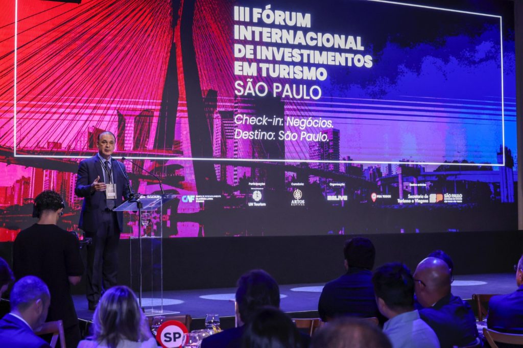 SP apresenta portfólio de R$ 15 bi em projetos turísticos no III Fórum Internacional de Investimentos
