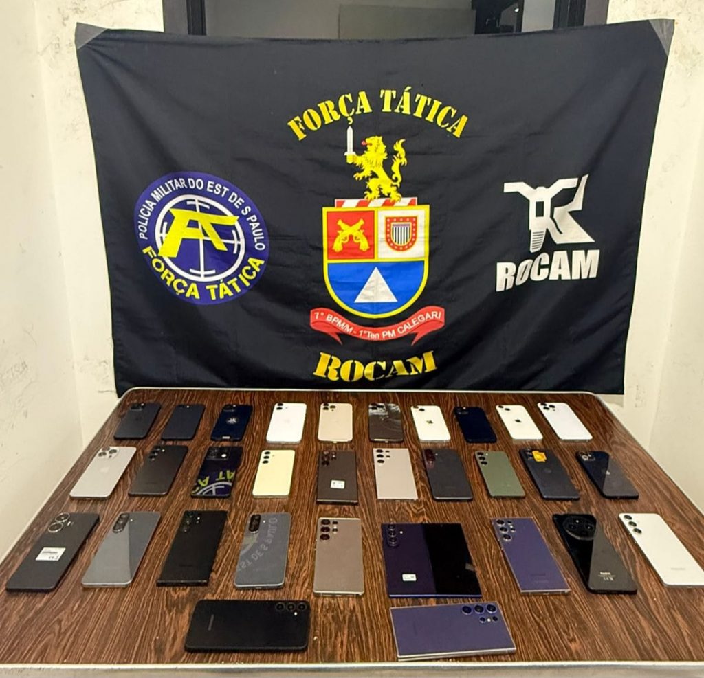 Polícia Militar recupera 30 celulares furtados em festival de música eletrônica em São Paulo